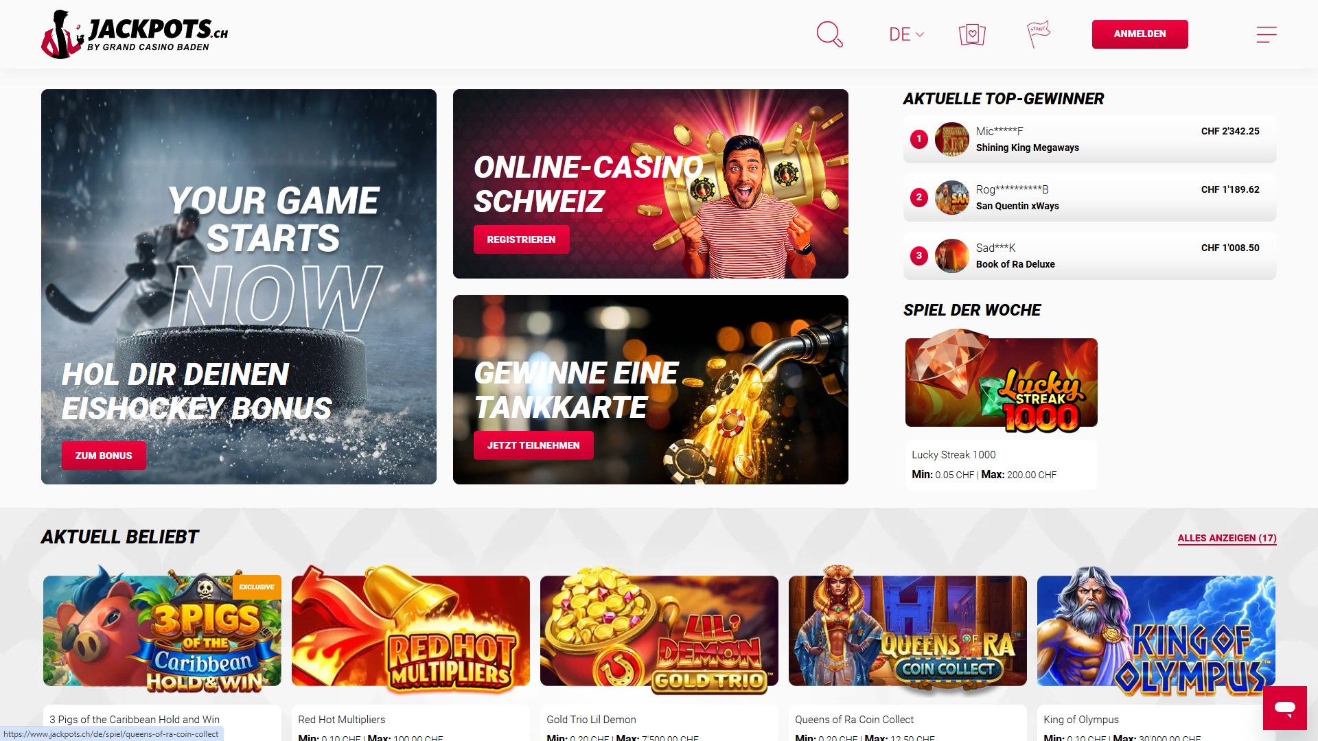 Jackpots.ch
