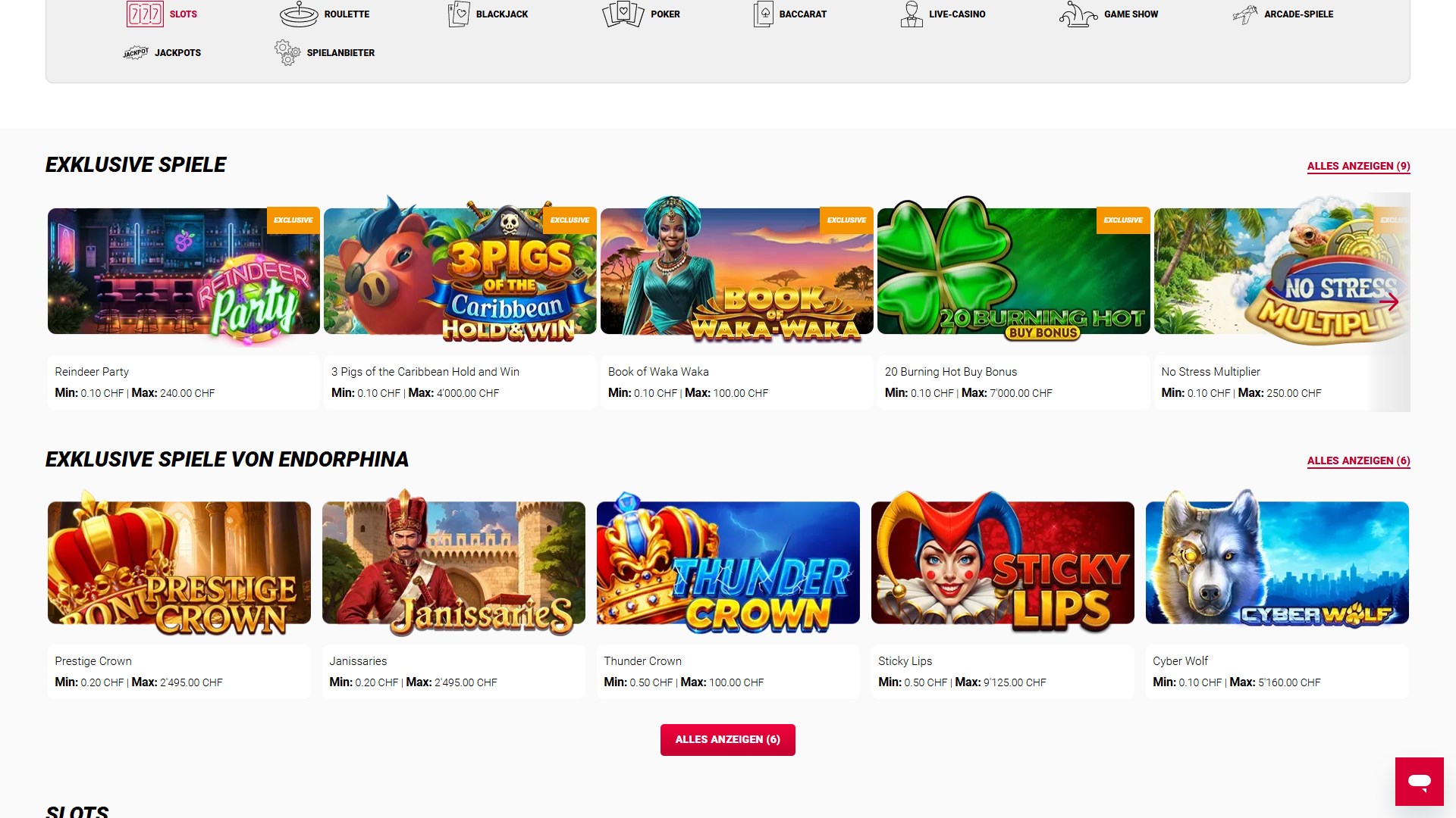 Jackpots.ch