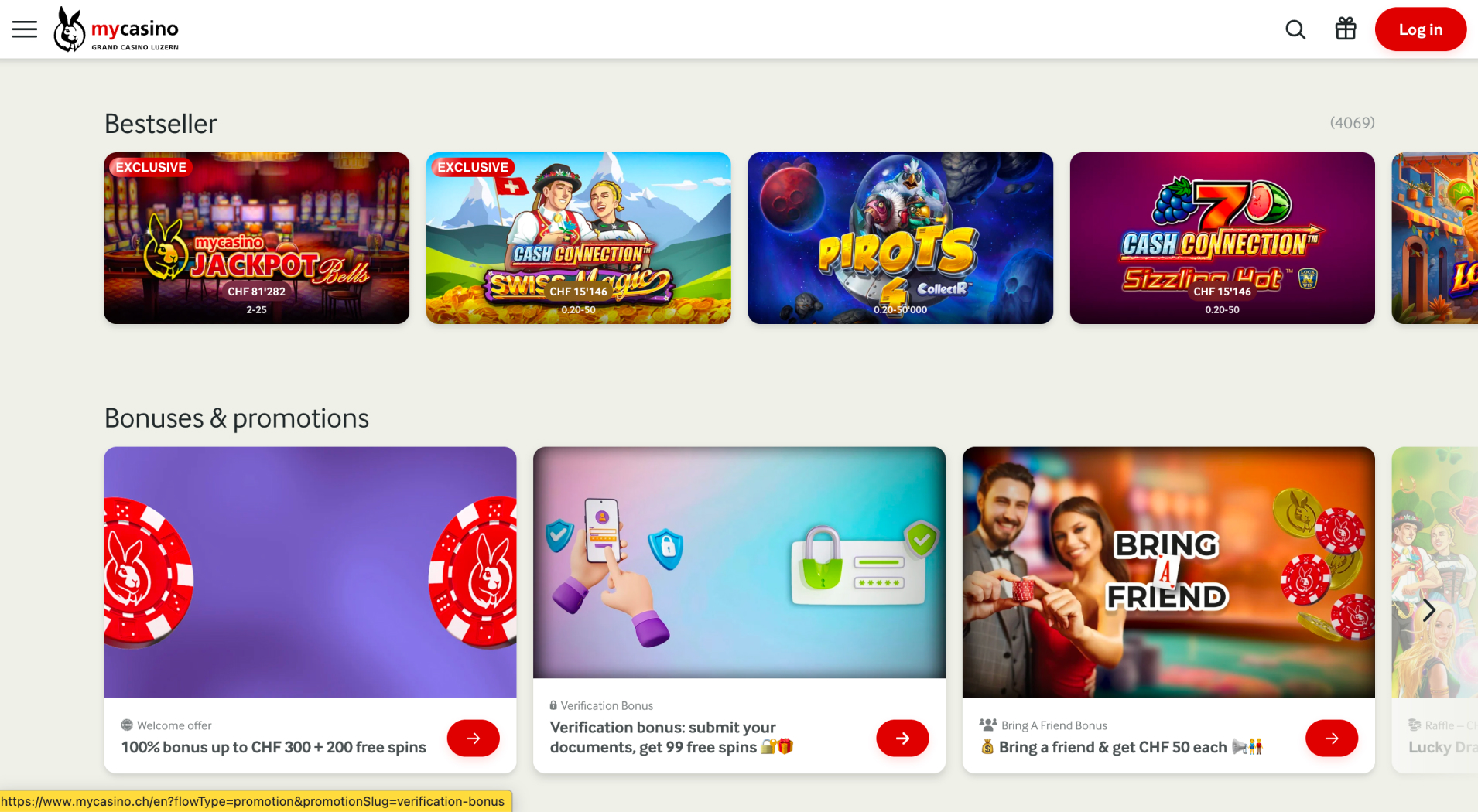 mycasino.ch