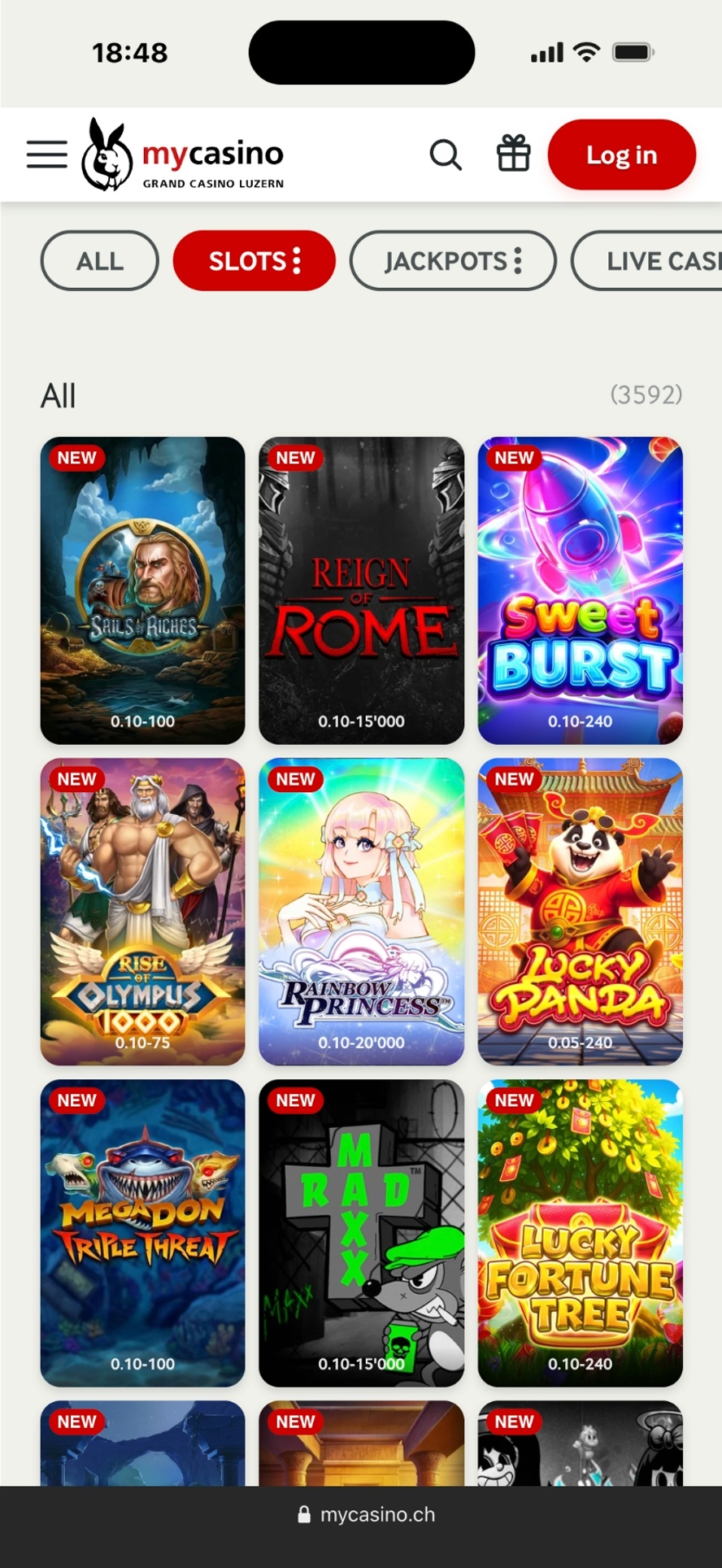 mycasino.ch