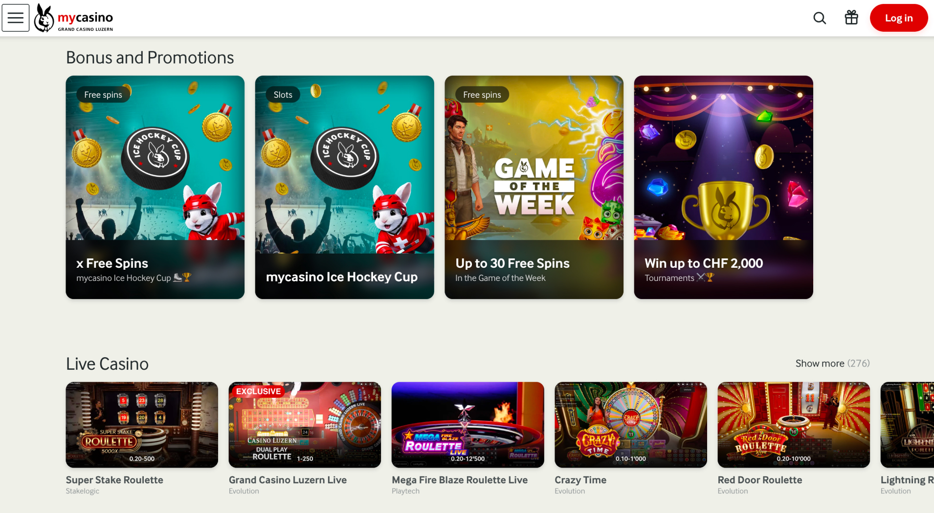 mycasino.ch